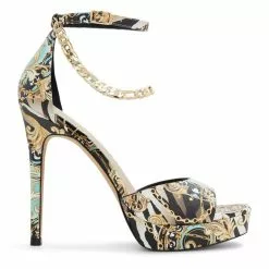 ALDO Prisilla Ankle Strap Chain Heels