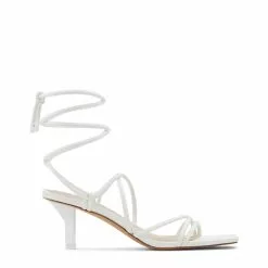 ALDO Pythodina Strappy Ghillie Kitten Heels