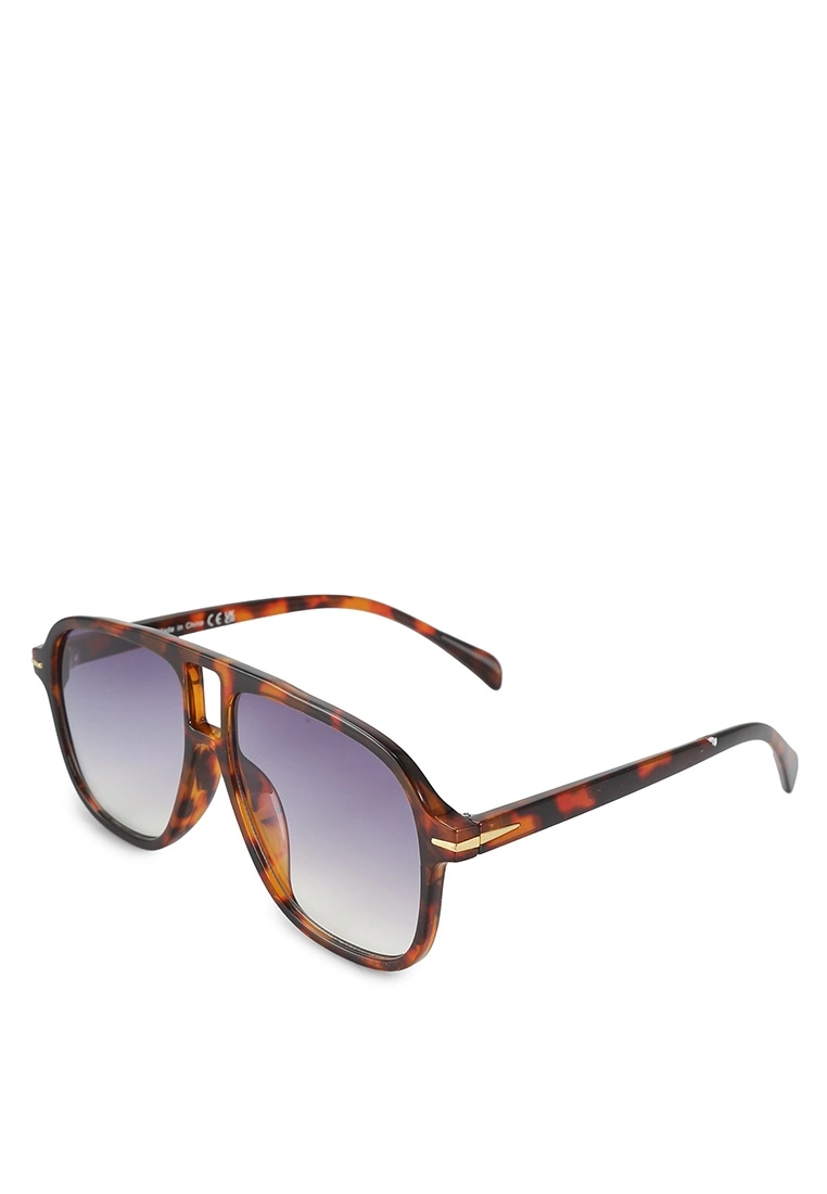 ALDO Lesu Oversized Navigator Sunglasses