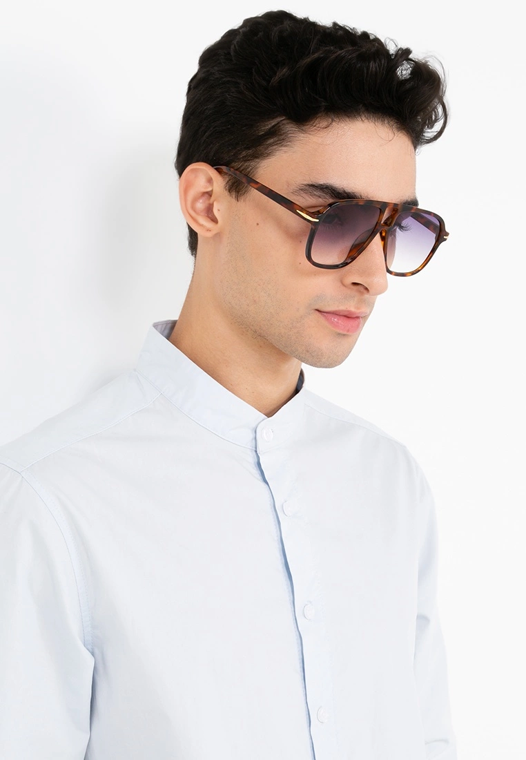 ALDO Lesu Oversized Navigator Sunglasses - Image 5