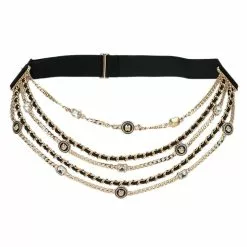 ALDO Nanederel Multi Chain Stretch Belt