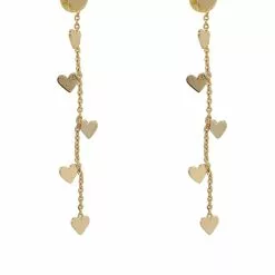 ALDO Asoanwan Linear Heart Earrings