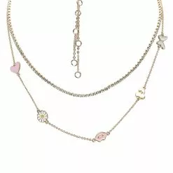 ALDO Lovepout Necklace Set