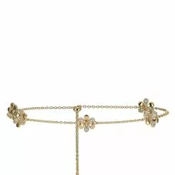 ALDO Farfalla Gold Plated Floral Bracelet