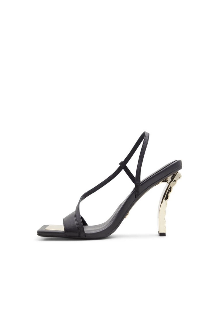 ALDO Vermeil Strappy Heels - Image 4
