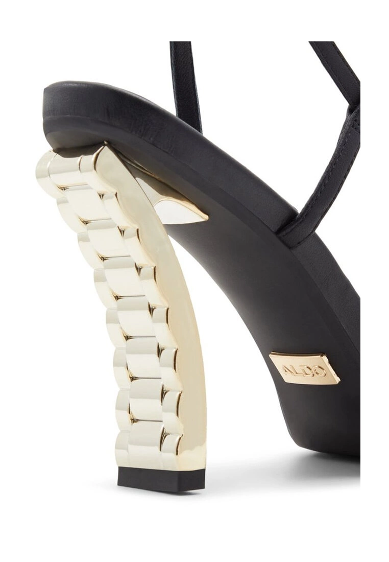 ALDO Vermeil Strappy Heels - Image 5