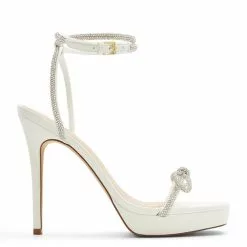 ALDO Domenica Ankle Strap Bow Heels